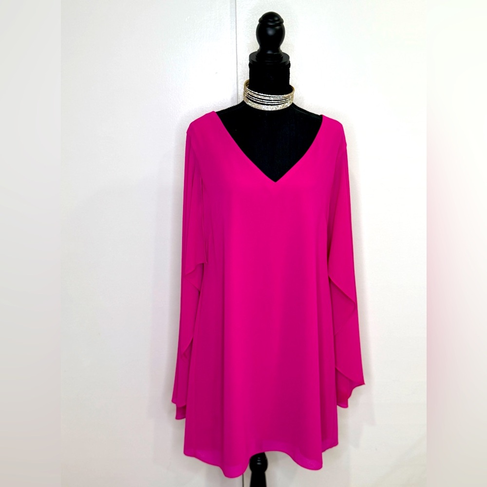 Vince Camuto Fushia Cocktail Dress Size 14